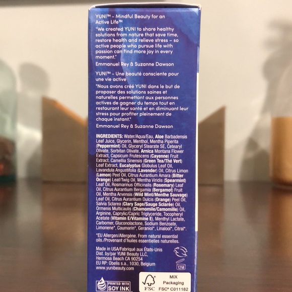 YUNI CHILLAX SPORT RECOVERY ROLL-ON - Picture 2 of 3